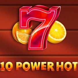 10 Power Hot logo by Amusnet Interactive at Goldzino Casino