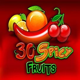 30 Spicy Fruits slot logo by Amusnet Interactive at Goldzino Casino