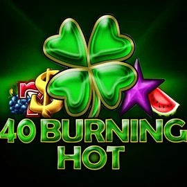 Enjoy 40 Burning Hot by Amusnet Interactive – logo hosted on goldzinocasinoo.com