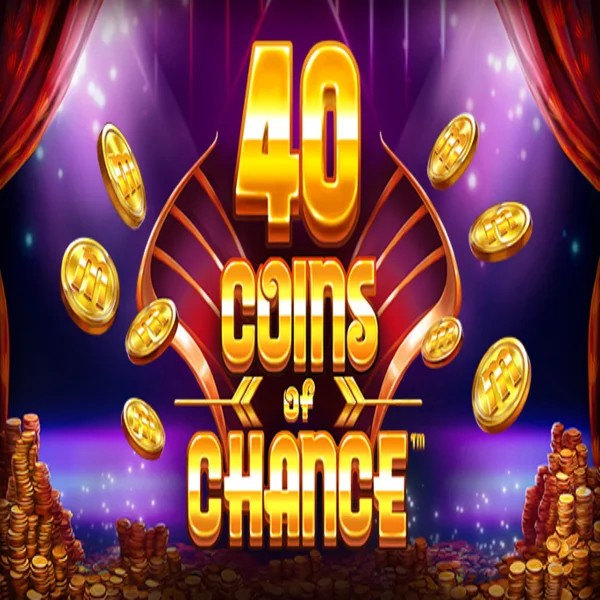 40 Coins of Chance slot visual from SYNOT Games available on goldzinocasinoo.com
