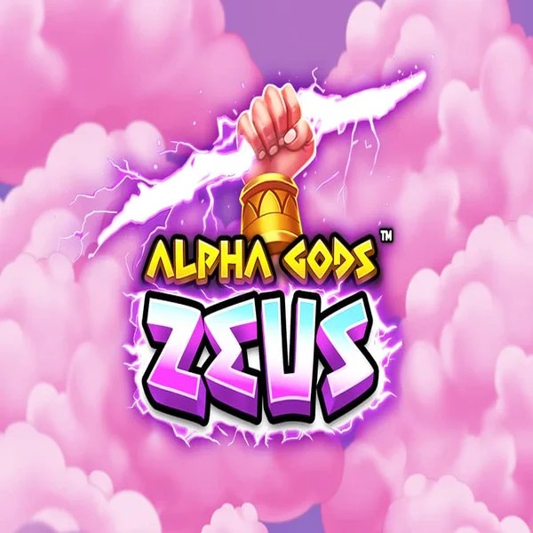 Alpha Gods Zeus logo by PearFiction Studios at Goldzino Casino