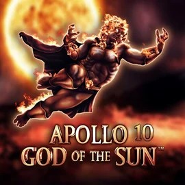 Official Slots logo: Apollo God of the Sun by Novomatic at Goldzino Casino