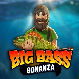 Big Bass Bonanza logo by Pragmatic Play at Goldzino Casino