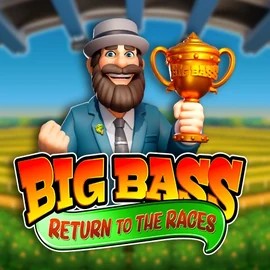Big Bass Return to the Races by Pragmatic Play, showcased at goldzinocasinoo.com – game logo