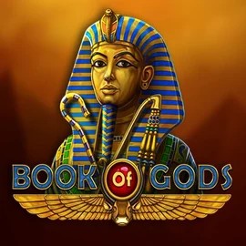 Book of Gods logo by BF Games at Goldzino Casino