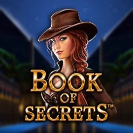 Official Slots logo: Book of Secrets by SYNOT Games at Goldzino Casino