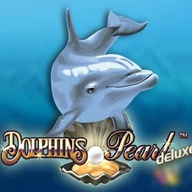 Dolphins Pearl Deluxe logo – Slots by Novomatic at Goldzino Casino