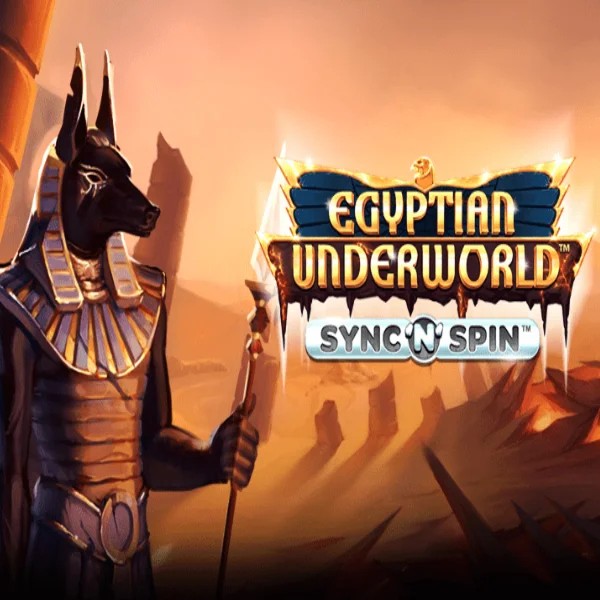 Egyptian Underworld logo by Greentube Goldzino Casino