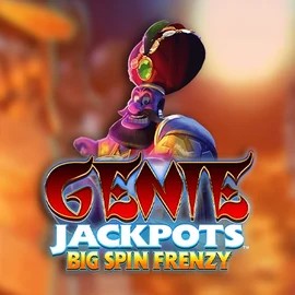 Genie Jackpots: Big Spin Frenzy logo by Blueprint Gaming at Goldzino Casino