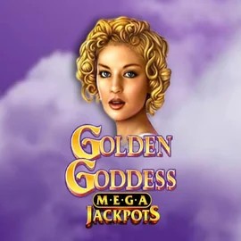 Official Jackpots logo: Golden Goddess Megajackpots by IGT at Goldzino Casino