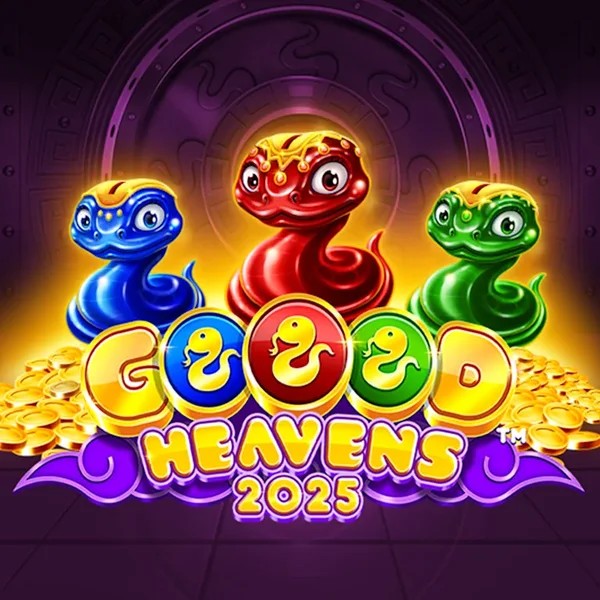 Enjoy Goood Heavens by Rarestone Gaming – logo hosted on goldzinocasinoo.com