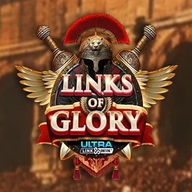 Links of Glory online game logo by Slingshot Studios on goldzinocasinoo.com