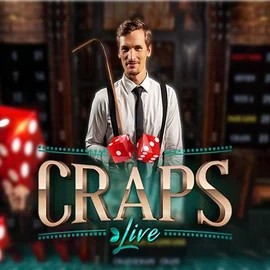 Live Craps game by Evolution – logo hosted on Goldzino Casino
