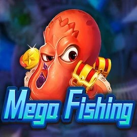 Mega Fishing logo by TaDa Gaming Goldzino Casino