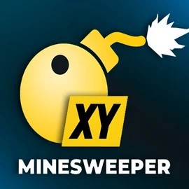 Minesweeper XY slot logo by BGAMING at Goldzino Casino