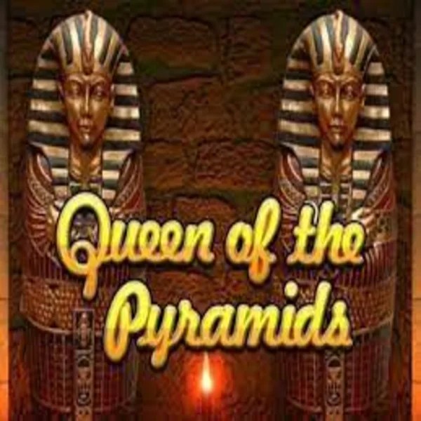 Queen of the Pyramids logo – Slots by Playtech at Goldzino Casino