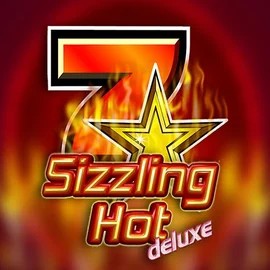 Enjoy Sizzling Hot Deluxe by Novomatic – logo hosted on goldzinocasinoo.com