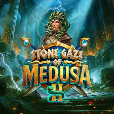 Stone Gaze of Medusa 2 online game logo by Stakelogic on goldzinocasinoo.com