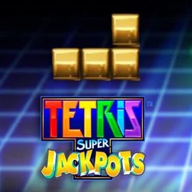Tetris Super Jackpots game by WMS – logo hosted on Goldzino Casino