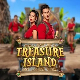 Treasure Island game by Pragmatic Play – logo hosted on Goldzino Casino